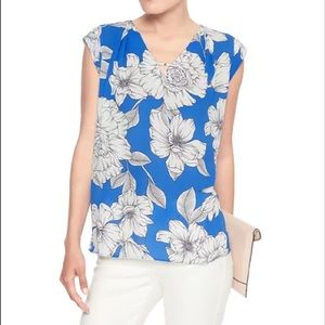 Banana Republic sleeveless blouse